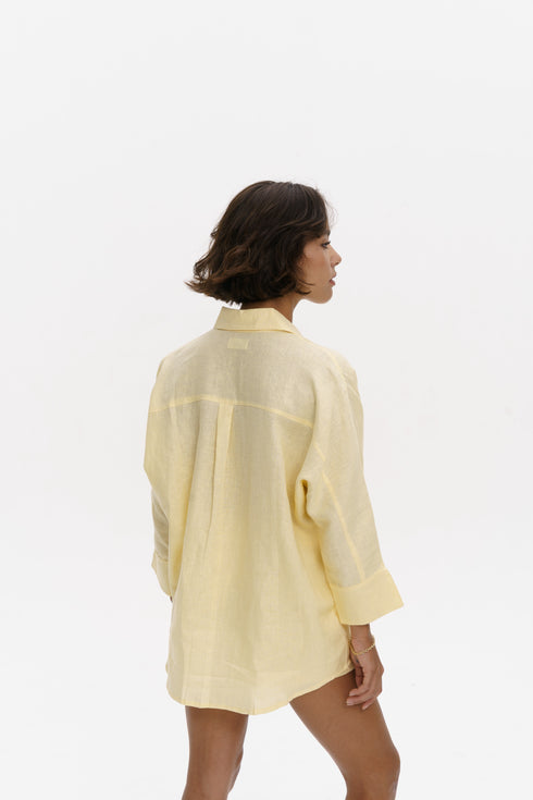 BASIC LINEN SHIRT